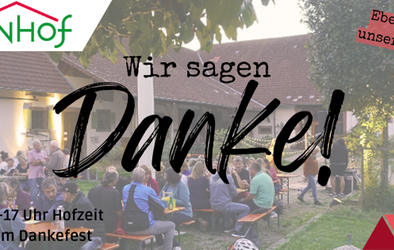 Einladung zum Dankefest am 19.10.