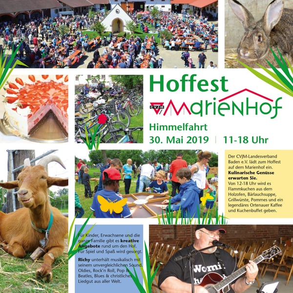 CVJM Marienhof Hoffest 2019 Flyer S1-2